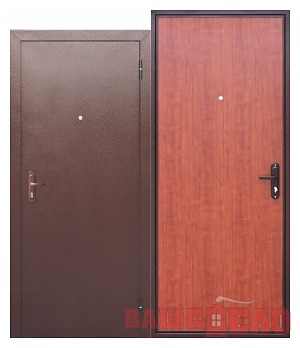 Дверь металлическая входная Ferroni 45 мм СтройГОСТ 5 РФ Рустикальный дуб 96х205