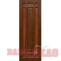 Дверь межкомнатная массив ольхи АЛЬПИНА Махагон ПДГ - 70 70х200