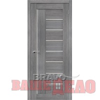 Дверь межкомнатная Bravo Порта-29 Grey Veralinga - ДО 60х200 см