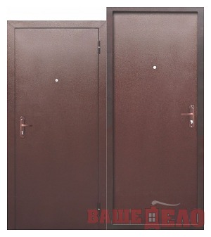 Дверь металлическая входная Ferroni 45 мм СтройГОСТ 5 РФ металл-металл 96х205