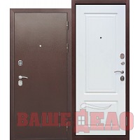 Дверь стальная входная Ferroni 100 мм Толстяк Белый ясень 86х205