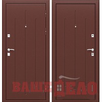 Дверь металлическая входная Стройгост 7-2 Антик Медь 960х2050