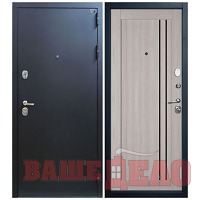 Дверь стальная входная Expert Pro — Atum Pro 33 Stone Oak Black Gloss 860х2050