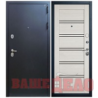 Дверь стальная входная Expert Pro — Atum Pro 28 Artic Oak Black Gloss 860х2050