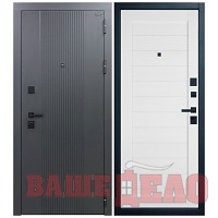 Дверь металлическая входная Balance Twin — Atum 6 Snow 860х2050