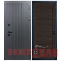 Дверь металлическая входная Balance Twin — Atum 6 Wenge 860х2050