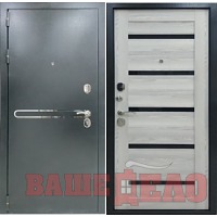 Входная дверь &quot;Витязь Царга Нерж. №8.3&quot; 860/960х2050