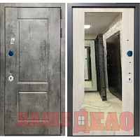 Входная дверь &quot;Метеора 10.3 Зеркало&quot; 860/960х2050