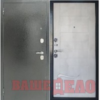 Входная дверь &quot;Хит Плюс Бетон Снежный&quot; 860/960х2050