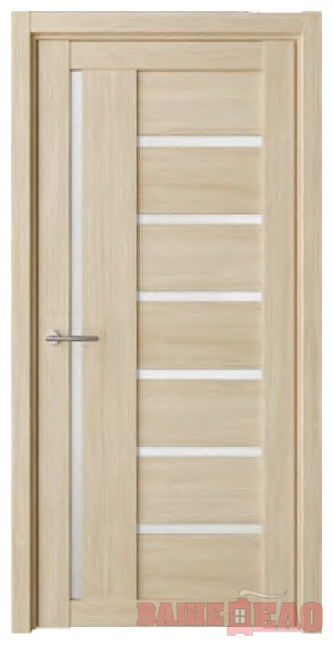 Дверное полотно МАДРИД Лиственница Мокко, ст. Металюкс