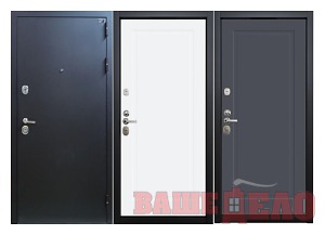 Дверь стальная входная COMFORT Termo — White Loft/Dark Loft 860/960х2050